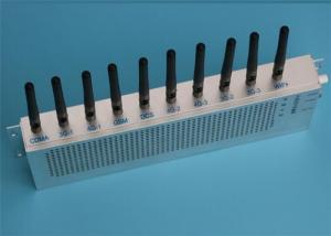 Quality Mobile Phone And Walkie Talkie GPS Wifi Signal Jammer With 10 Channel RF Output for sale