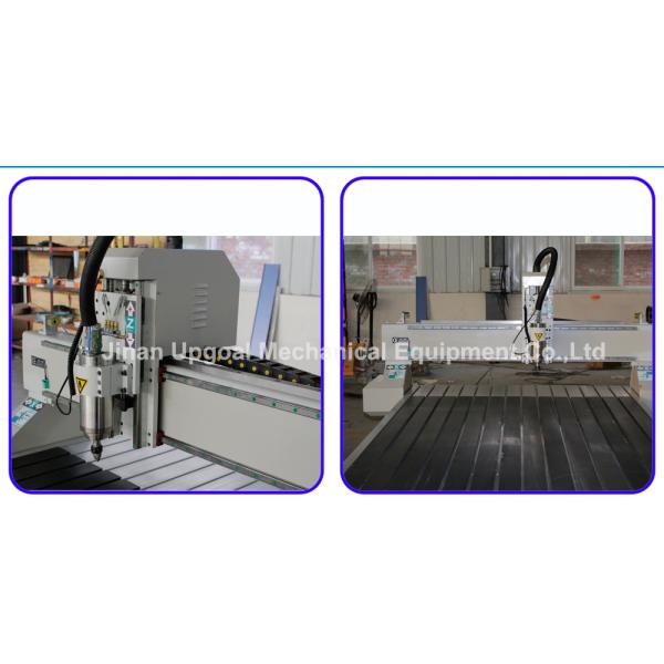 2D/ 3D MDF CNC Engraving Cutting Machinery with 3.2kw Spindle