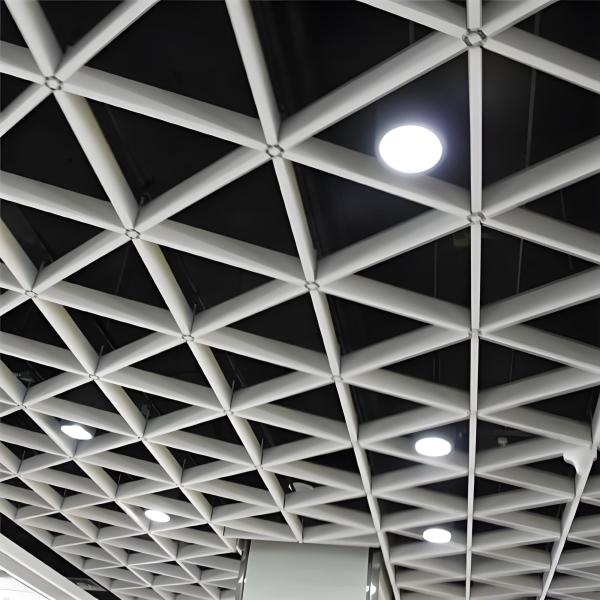 Environmental Friendly Aluminium Grid Ceiling Fireproof For Building Ceilings