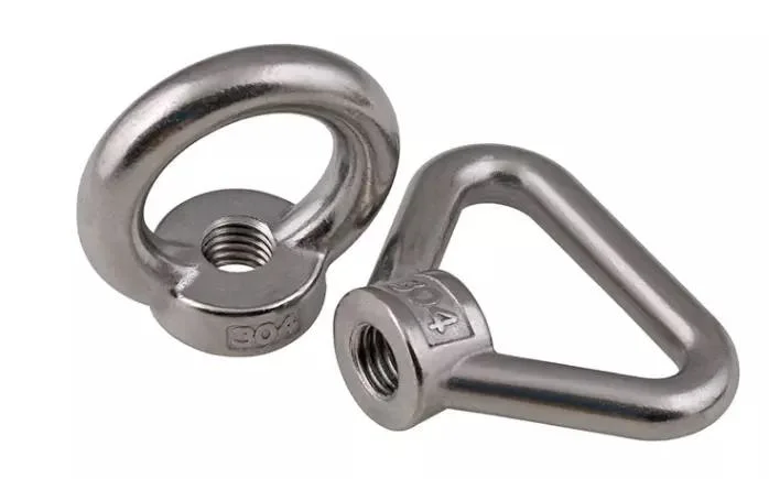 Ring Shaped Lifting Eye Bolt Nut M8 M10 M12 M14 M16 M20 Stainless Steel 304 Triangle