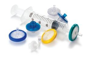 Quality 33mm PES Laboratory Syringe Filters 0.22μm Pore Size Disposable HPLC Syringe Filter for sale
