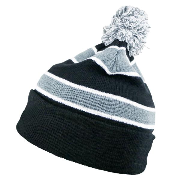 Unisex Warm Winter Knit Beanie Hats 100% Acrylic Material Custom Logo