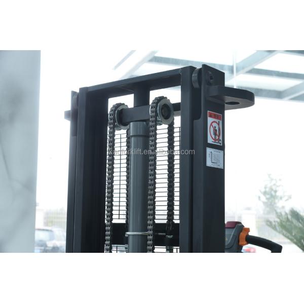 1.5 Ton 3m Electric Ride On Counterbalance Pallet Stacker Narrow Aisle Stacking Forklift