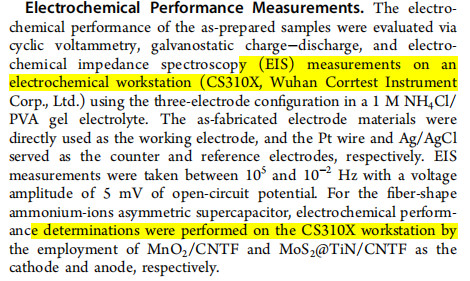 Energy / Battery Testing Potentiostat Galvanostat CS2350M