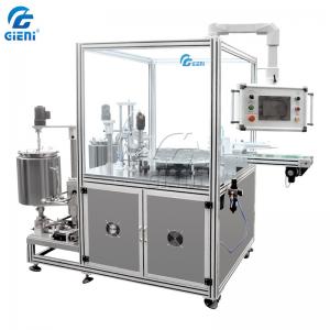 China 15L Rotary Type Air Cushion Automatic Cream Filling Machine on sale
