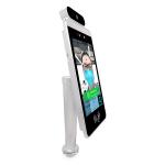 4 Cores CPU Face Recognition Thermometer Access Terminal Smart 8 Inch IPS LCD