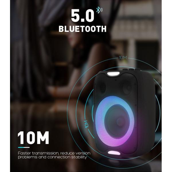 Portable Bluetooth Speaker with 4500mAh Battery waterproof IPX7