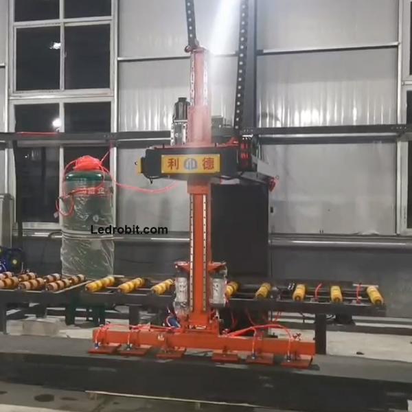 Buy PLC Controlled Customized Loading and Unloading Machine with Emergency Stop at wholesale prices