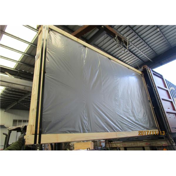 Flat / Curve Shape Solar Reflective Glass , 3mm - 12mm Thickness Brown Reflective Glass