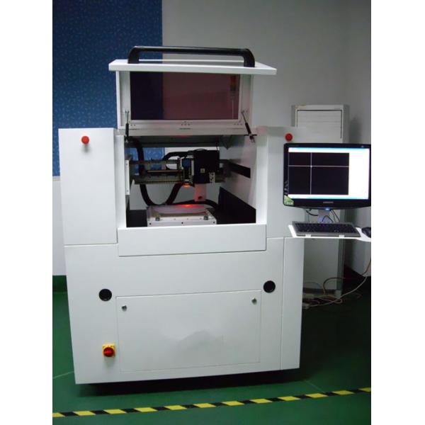 Découpeuse à haute densité de laser de commande numérique par ordinateur de graphiques avec peu de carbonation