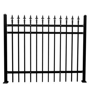 Quality Garden Spearhead Fence Panels Tubular Steel Fence Galvanized Welded Wire Outdoor Metal 358 for sale