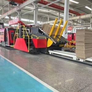 China Flexo Printer Slotter Die Cutter Folder Gluer Corrugated Carton Production Line on sale