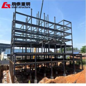 Quality Lightweight Commercial Steel Frame Multi Storey Buildings Customized for sale