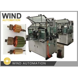 Conventional Commutator Coil Armature Dual Flyer Winding Machine For Permanent