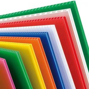 China 10mm Recycled Coroplast Corrugated Plastic Sheets Customization on sale