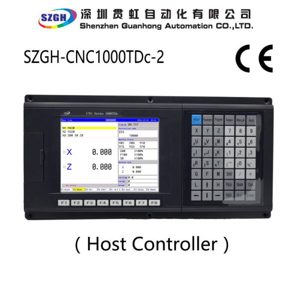 Two Axis Cnc Lathe Controller , Programming Cnc Board Controller 8.4 Inch Lcd