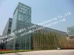Stainless Steel Fin Fully Spider Fitting Frameless Glass Curtain Wall for