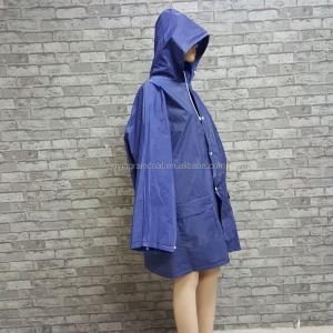 Quality TPU Adults Rain Coats , Breathability long rain jacket womens windproof for sale