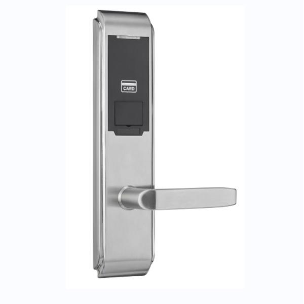 Silver Hotel Room Locks Electronic Hotel Style Door Lock