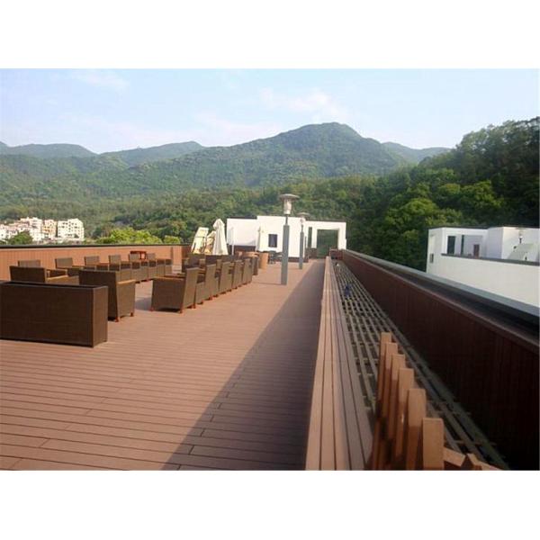 Synthetic Wood Plastic Composite Decking Material for WPC Flooring