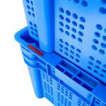 Logistic Harvesting Simplified with Stackable and Nestable Vented Mesh Plastic