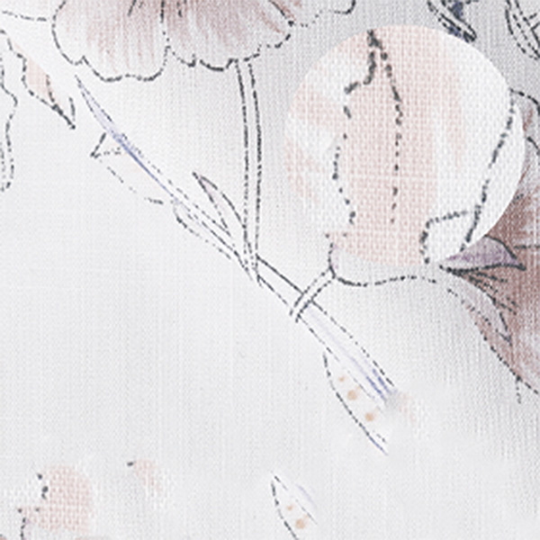 124×76 Printed Cotton Slub Fabric 103gsm Ditsy Floral Dress Fabric