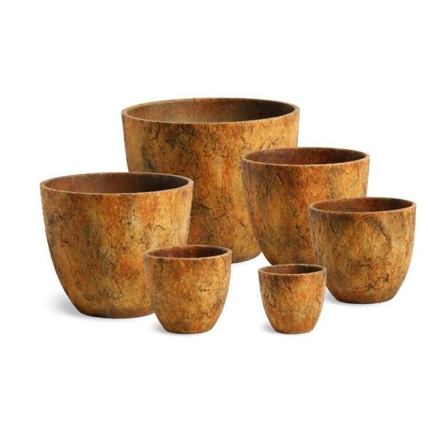 Modern Lightweight Waterproof GRC Planter Pots UV and Frost Resistant Concrete Planters for Indoor and Outdoor