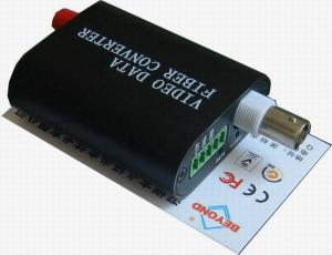 China Mini 1-ch video with 1-ch Reverse RS485 to fiber multiplexer,FC or SC connector is optical on sale