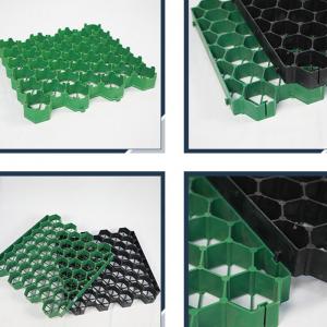 China ODM Permeable Plastic Grass Pavers Lawn Plastic Turf Paver Grid 50mm on sale