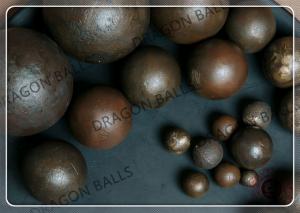 China Cement Grinding Media Steel Balls High Reliability With CE / ISO Certification on sale