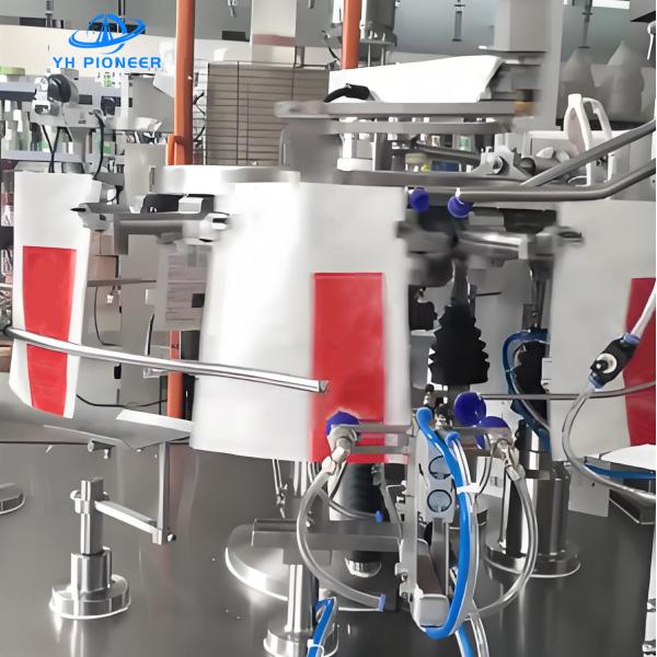 High Efficiency Rotary Bag Packing Machine with 30-40 Bags per Minute Speed for Automated Packaging Solutions