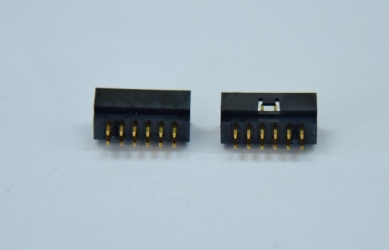 Header pH2.0 2*6 Pin with Column Vertical PCB Au 15u'' Plated Terminals