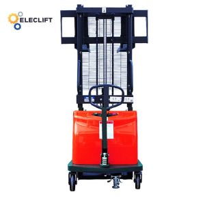 Speed 4-6km/H Semi Electric Pallet Stacker Battery Operated