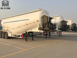 Quality 3 Axle Flour Cement Bulk Powder Tanker Trailer 32 50 60 CBM for sale