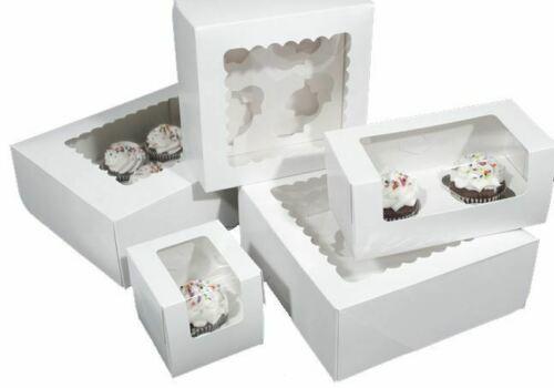 Buy Beautiful Premium Corrugated Cardboard Cake Boxes Window Inserts Die Cut at wholesale prices