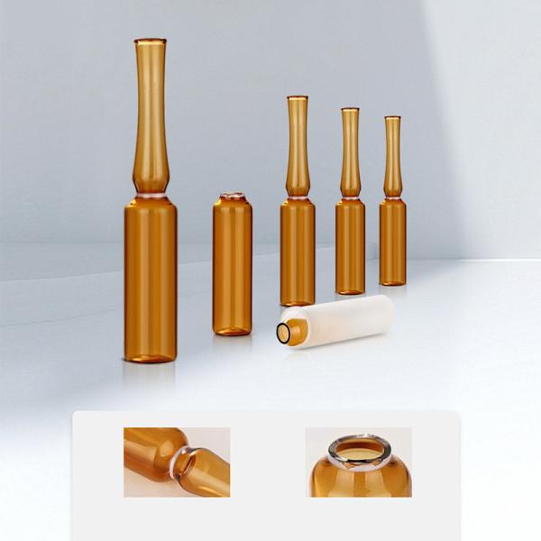 3ml 5ml Amber Clear Borosilicate Glass Injection Bottles