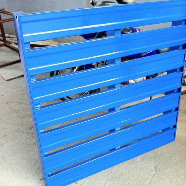 2 Way Entry Type Warehouse Steel Pallet Hot Dip Galvanized Custom Capacity