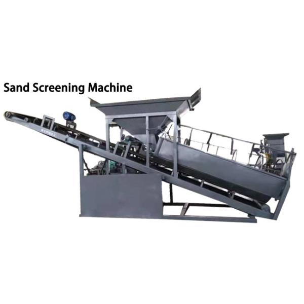 500mm Building Material Mixture Rotary Sand Screening Machine 2.3*1.1m