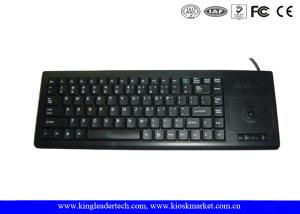China 87 Keys Plastic Industrial Keyboard With Trackball For Widely Use on sale