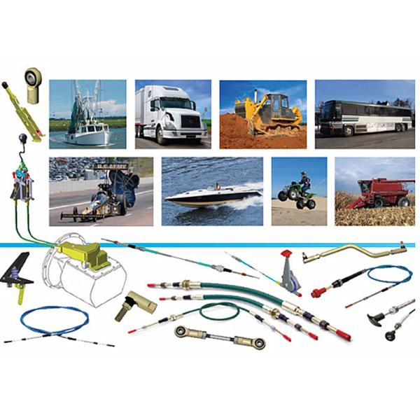 Customize Different Control Cables Mechanical Control Cable Push Pull Control