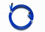 Cat5E Data Transmitting Ethernet Patch Cord 550MHZ 10GBPS Speed Flat Bare Copper