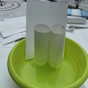 China Degradable White Stone Paper Material Rolls Waterproof Tear Resistance on sale
