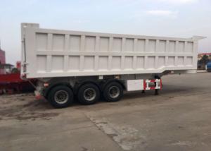 China 60 Tons SINOTRUK 25-45CBM Semi Truck Dump Trailer With Stable Performance on sale