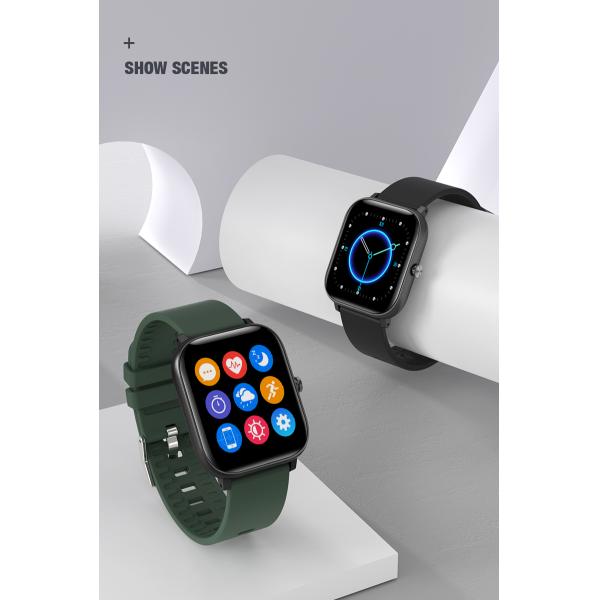 200mAh 1.4" 320x320 Waterproof Touch Screen Smartwatch