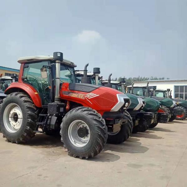 Buy High Quality Th1304 Tractor with Ce 130HP Agricultural Machine Large Lwan Garden Farm Tractor  front tyreransmission box at wholesale prices