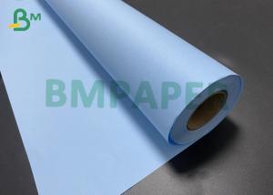 Quality 80gsm Blue Plotting Printing Paper Roll For Inkjet Printing 610mm 620mm for sale