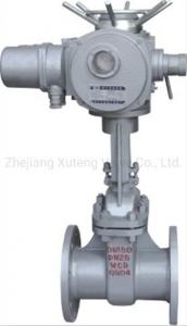 China Flange Connection Form Electric Carbon Steel Gate Valve Z940H for Chemical Industry on sale