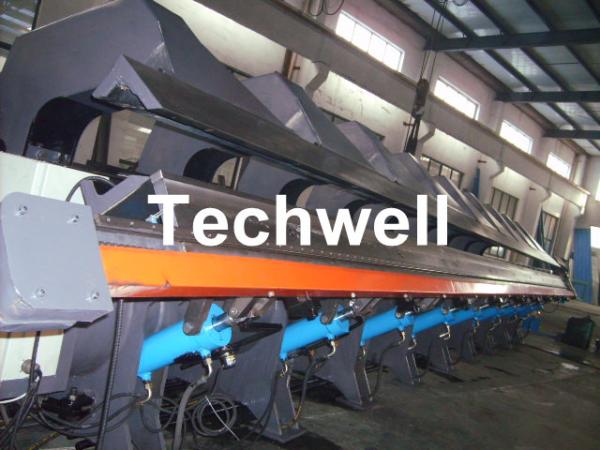 Buy Long CNC Folding / Curving Machine, Automatic Long Way CNC Folding Machine With Rotary Slitter Mode at wholesale prices