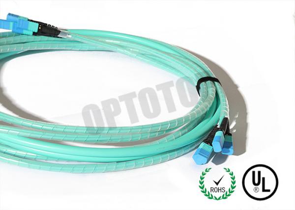 Buy Durable Mpo Mtp Patch Cord  Φ3 , MPO Cable Assemblies High Density Solution at wholesale prices