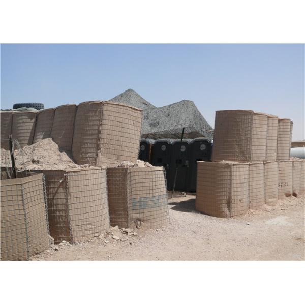 Galvanized Wire Mesh Standard Defensive Barriers Hesco Defense Barrier Wall